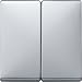 Produktbild Merten 412560 Wippe für Serienschalter, aluminium, System Fläche