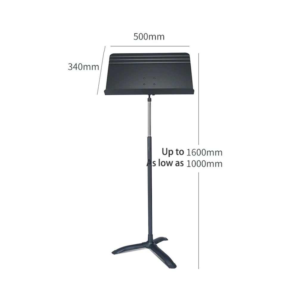 Amazon.co.jp: 譜面台 - 高さ調節可能 - 指揮者、ステージ、劇場、講義