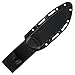 Ka-Bar Becker Companion, Black GFN Handle, Black Blade, Plain Edge