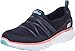 Skechers Women's Synergy Scene Stealer Bungee Slip On Sneaker Navy 8.5 M US