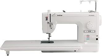 PQ1500SL Sewing and Quilting Machine, Up to 1,500 Stitches Per Minute, Wide Table, 7 Included Feet