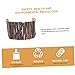 Yardwe 1Pc Hamster Wood Fence Natural Light Brown Pet Shelter for Animals Safe Chew Tool Enrichment Habitat Accessory for Hamsters Turtles and Reptiles