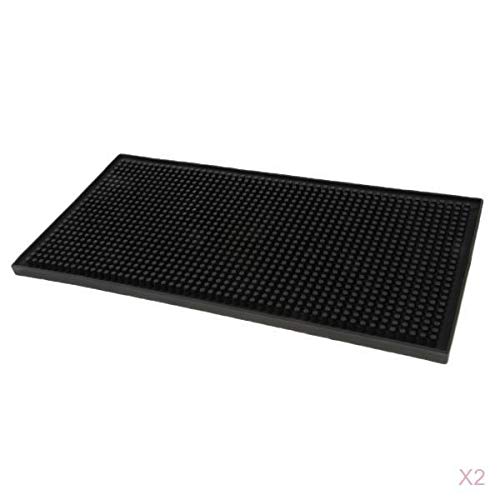 Rubber Bear Service Proof Strip Mats 12x6 2pcs Amazon.in Home & Kitchen