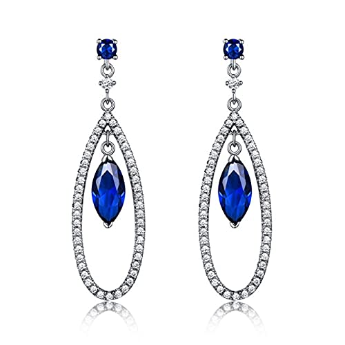 Boucles d'oreilles émeraude en argent massif et pierres précieuses