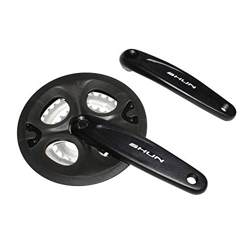 Pédalier VTT 44-34-24 dents avec pare-chaîne pour réparer une transmission usée