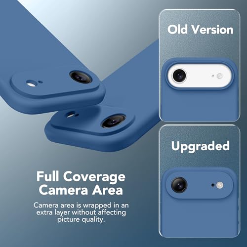 SuydanBox Magnetic for iPhone Air Case, Compatible with MagSafe, [Full Camera Protection][Screen Protector] Silicone Shockproof Protective Phone Case for iPhone 17 Air 6.5", Lake Blue by SuydanBox - Used condition - Image 7