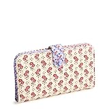 Vera Bradley Premium Cotton Tab Wallet, Monedero Mujeres, Rachel Ditsy, Talla única