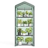 NEWBULIG Mini Greenhouse (27 x 19 x 63 in)