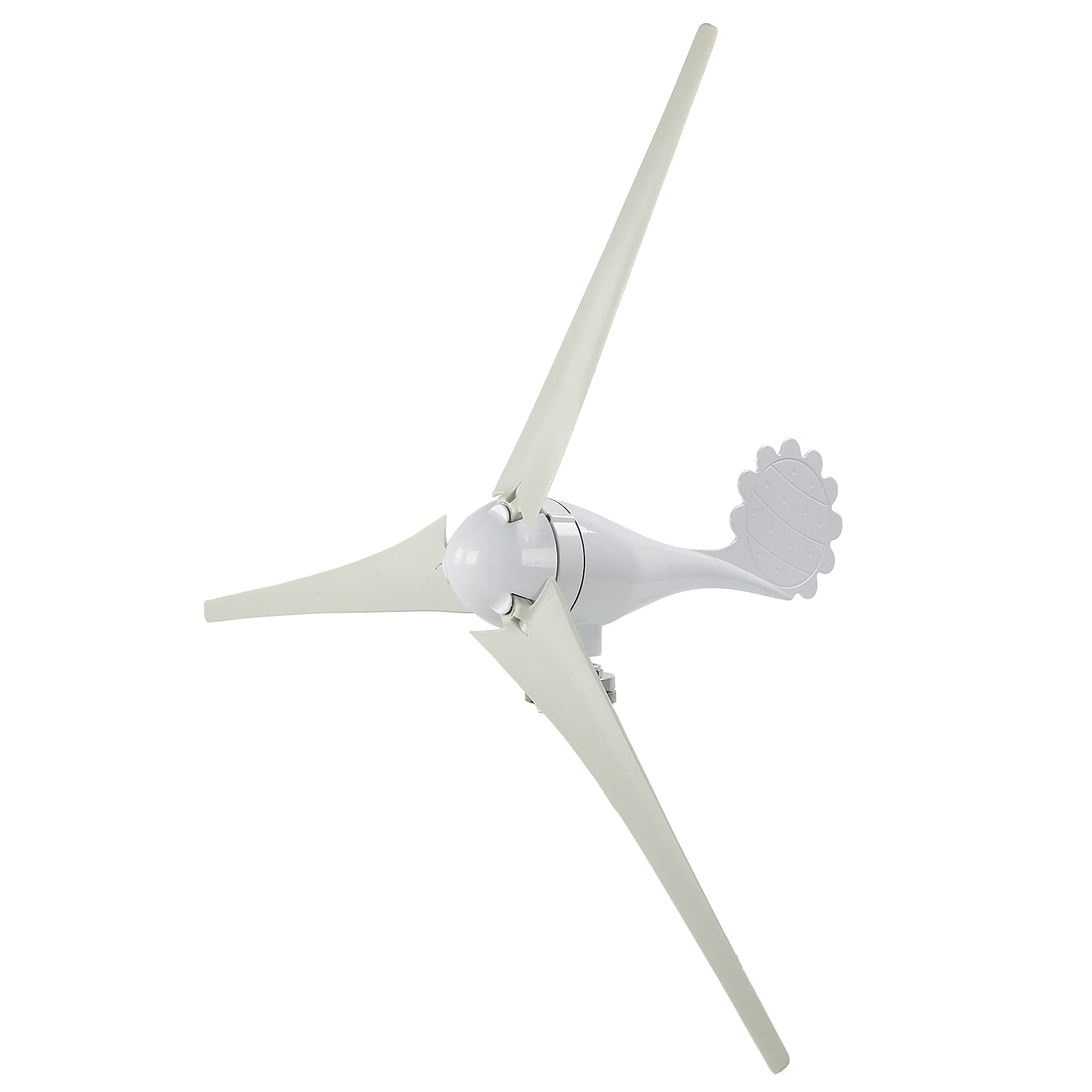 Wakects Kit Turbina Eolica, Generatore Eolico da 400 W 12 V con Lega di Alluminio e Fibra di Nylon, 3 Pale, velocità del a Bassa velocità, Doppio Cuscinetto, per di Ricarica Esterno Casa Fattoria