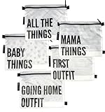 Lucky Love Hospital Bags For Labor and Delivery, Diaper Bag Organizing Pouches and Hospital Bag...