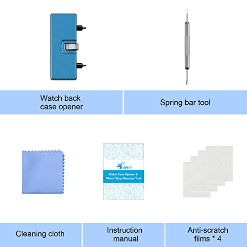 Jorest AJJOER0303ORDJPR1 Watch Battery Replacement Kit, Watch Back Remover For Rotate Open Watch Cover, Watch Opening Tool thumb #6