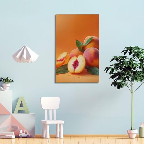 Poster pêches ZHOUKEG grand format suspension murale salon moderne - 4