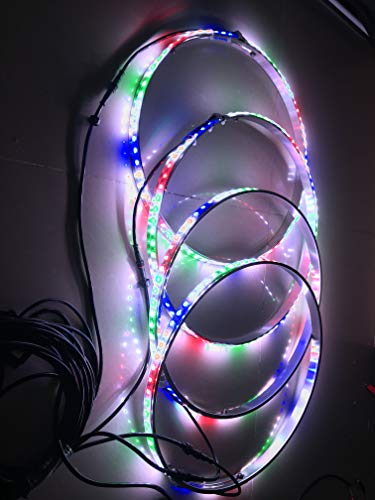 Sando Tech Dream Chasing Colors Flow 15.5‘’ LED Wheel Ring Lights Rim Lights Tire Lights Blue-Tooth App Controlled 4 Lights - Thumbnail 4
