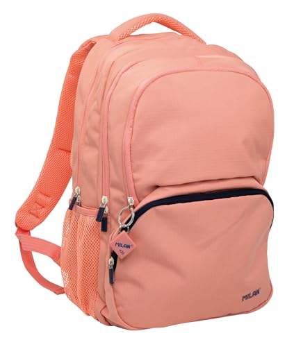 Mochila 4 cremalleras  25  serie 1918  rosa MILAN