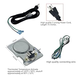 GZ550 Replacement Fireplace Blower Fan KIT for Continental, Napoleon, Rotom HB-RB58