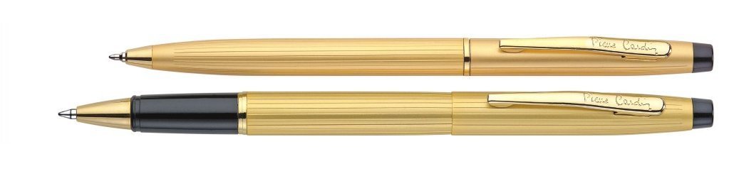 Pierre Cardin Kriss Satin Gold Set Ball & Roller