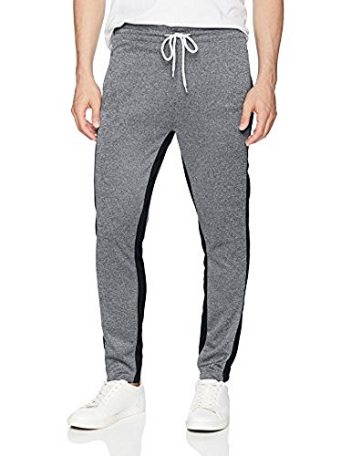 Southpole Men's Athletic Skinny Track Pants Open Bottom