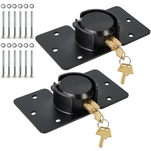 Pomunty 2 Pack Black Van Lock