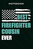  Travelers Notebook Best Firefighter Cousin Ever Shows Blaze Who\'s Boss Family: Mom, Refill for Travel Journal,Inserts Lined Paper, Task Manager, Goals, Do It All