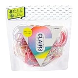 劣化しにくい輪ゴム オーバンド シリコーンバンド #16 〈 50g透明袋 〉 カラーミックス 6色入り 少量 包装 シリコン素材 長持ち・長期保管・長期使用 キレイな透明 ゴムバンド 共和