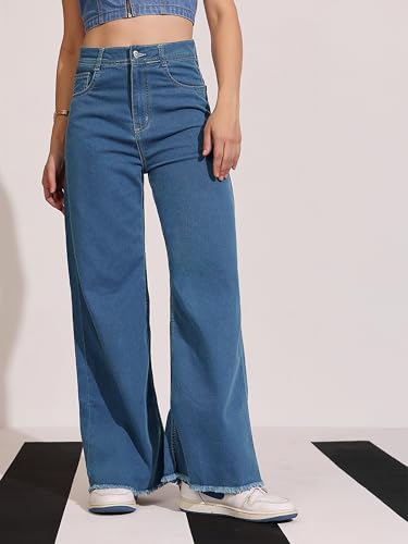 Image of Dolce Crudo High Rise Bootcut Jeans for Women
