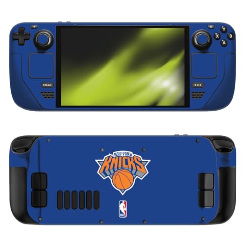 Autocollant Steam Deck OLED New York Knicks vinyle bleu