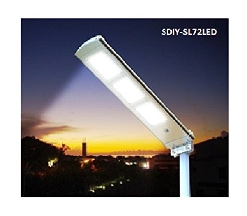 Xtiroyal Solar Lighting System/Solar Street Light/Solar Area Light/Solar Led Light, Waterproof Light, Motion Sensor Security Light / 30 Watt … #TOP7