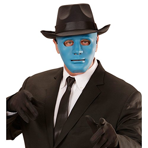 Preisvergleich Produktbild NET TOYS Blaue Vendetta Maske Anonymous Venezianische Maskerade Phantommaske Anonymousmaske Theater Geist Phantom Geistermaske Gesichtsmaske Theatermaske