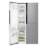 LG Electronics GSJ 561 PZUZ Side by Side Kühlschrank/A++ / 179 cm / 375 kWh/Jahr / 394 L Kühlteil / 197 Gefrierteil/Total No Frost/steel - 4