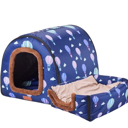 Cat Cave Bed for Indoor Cat Small Dog Warm Bed House Foldable Tent Bed