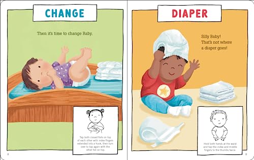 Peter Pauper Press 9781441340047 My First Baby Signs thumb #3