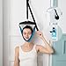 Cervical Traction Device Component Head Halter Replacement for Neck Pain Relief, Chin Cover for Door Frame Neck Traction Stretcher