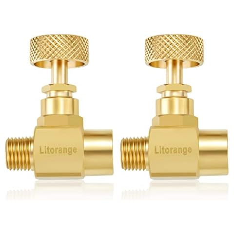 Litorange Brass Needle Valve Cover