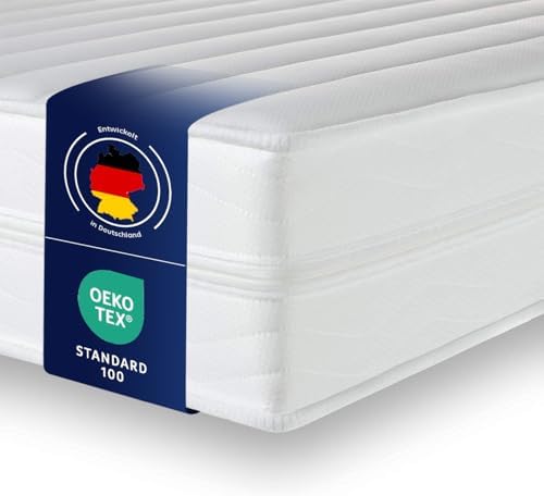 TULENA NOX Matras, 140 x 190 cm, H2 H3, pocketveringmatras, 23 cm, Comfort Plus matras voor kinderen en volwassenen, omkeerbaar matras met ritssluiting en rolmatras, Oeko-Tex-gecertificeerd TULENA NOX Matras, 140 x 190 cm, H2 H3, pocketveringmatras, 23 cm, Comfort Plus matras voor kinderen en volwassenen, omkeerbaar matras met ritssluiting en rolmatras, Oeko-Tex-gecertificeerd