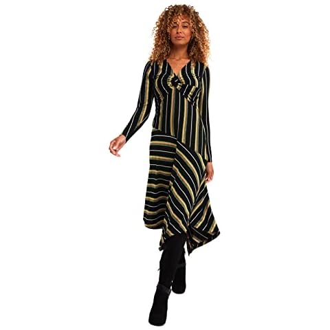 Joe Browns Vestido Asimétrico Multicolor para Mujer Cover