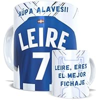 Taza Alaves Personalizada Fútbol Nombre Número Y Dedicatoria