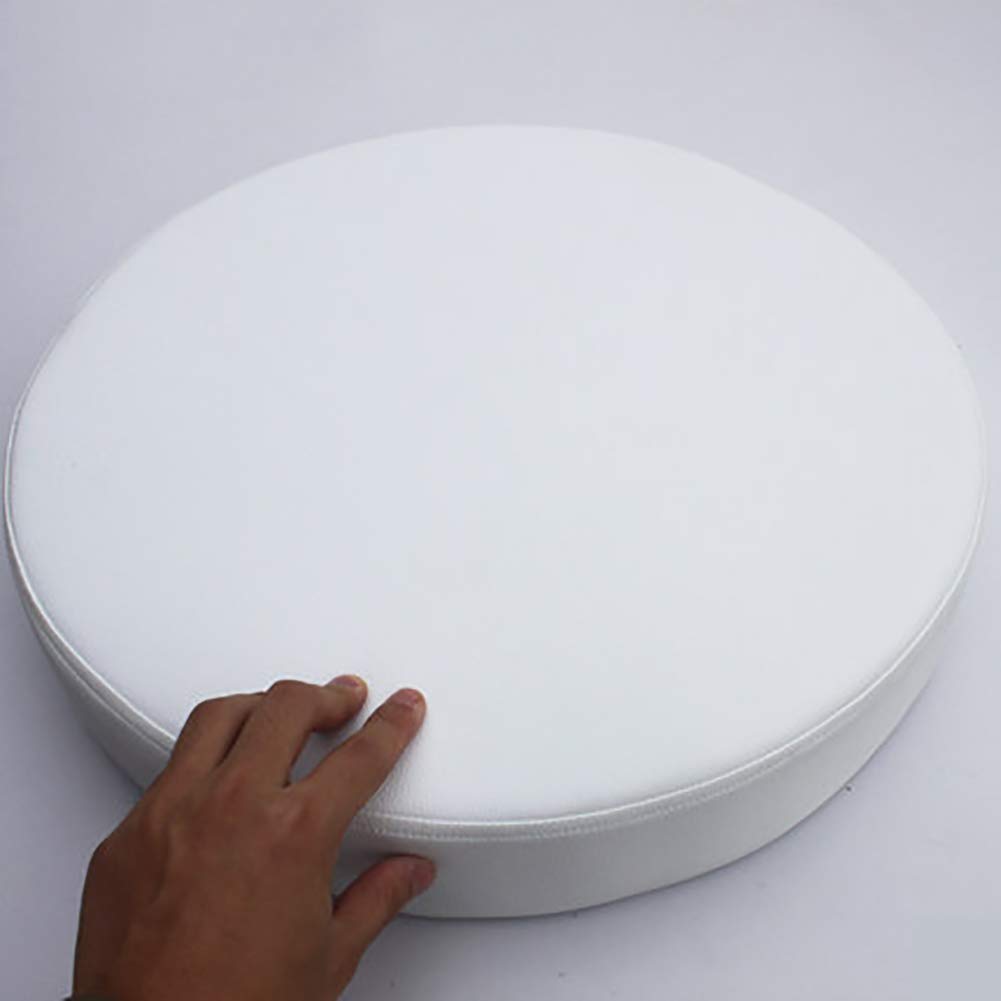 Coussin de siège tatami rond en éponge épaisse et blanche pour une assise haut de gamme