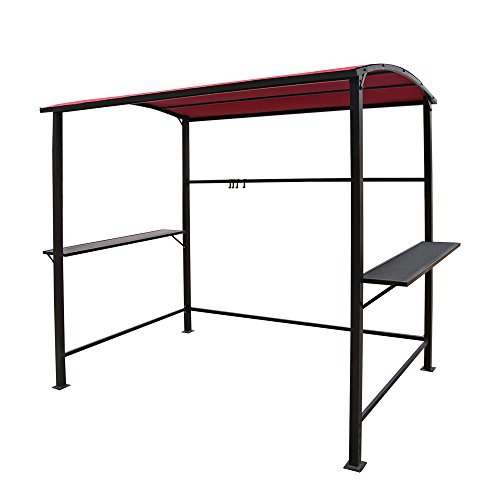 COBANA Grill Gazebo 8’by 4.6’ Outdoor Patio BBQ Canopy with