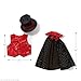 Melissa & Doug Magician Role Play Costume Set - Includes Hat, Cape, Wand, Magic Tricks