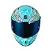 HAX Obsidian Pro Full Face Dual Visor Adult Motorcycle Helmet for Motorbike Street Bike with Pinlock Ready DOT Approved Slyer Aqa L