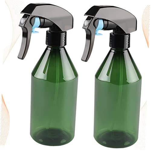 STOBAZA 2 Pçs Pulverizador De Água Para O Cabelo Garrafa De Plástico Frasco De Spray Transparente Fe