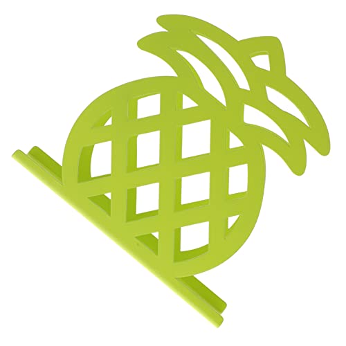NAMOARLY servilletero Mesa Compromiso toallero de Cocina Verde Soporte para Toilet Paper Holder Toilet Roll Holder toallero metalico Estante del Soporte del Tejido Planchar Green