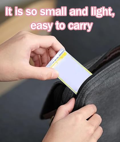 Image of 12 Pocket, Rain Card Pocket for Emergency Use, Lightweight Use and Throw for Commuting and Outdoor Activities, Compact Rainwear Solution