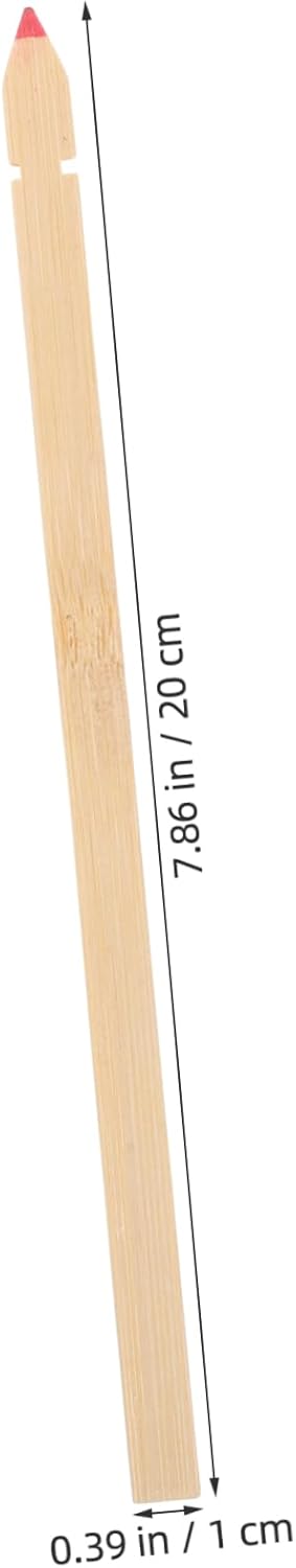 SUPVOX 100pcs Bamboo Divination Sticks for Fortune Telling Blank Chinese Divination Props Smooth Bamboo Tools for Adults Suitable for Games and Rituals