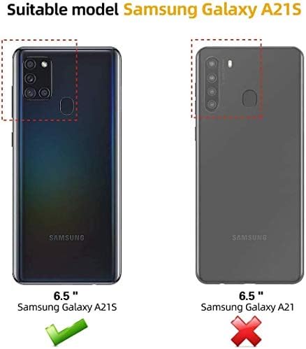 Galaxy A21s Tempered Glass Screen Protector Easy Bubble-Free Installation HD Ultra Clear shatterproof with 9H Hardness Anti Fingerprint Oleo-phobic Coating for Samsung Galaxy A21s (Screen Protector)