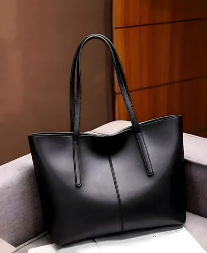 Image of Women's Stylish Handbag | Premium PU Leather Tote Bag for Women | Large Capacity Shoulder Bag for Office, College & Daily Use