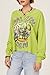 DAYDREAMER Rent the Runway Pre-Loved The Grateful Dead Henley, Green, X-Small