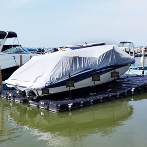 MQLD 8 Packs Boat Cover Sand Bags Weights Marine Grade Sandbags for Boat Mooring Covers Sand Bag to Hold Boat Cover Kit Trailerable Boat Accessories Windproof Weight Sandbags by MQLD - Image 6