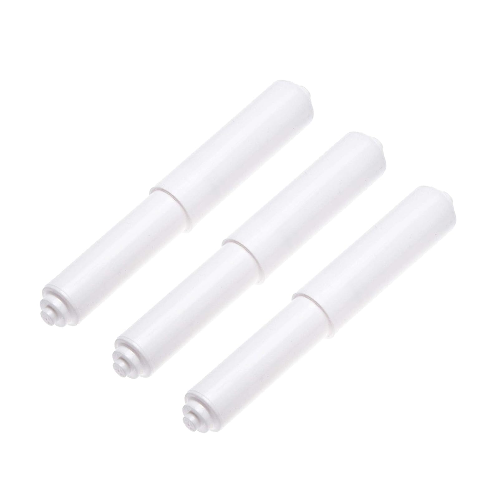 DIIOOMIEEU 3pcs Holder Roller Bathroom Paper Towel Retractable Spring Insert Replacement Rod for Spring Loaded Kitchen