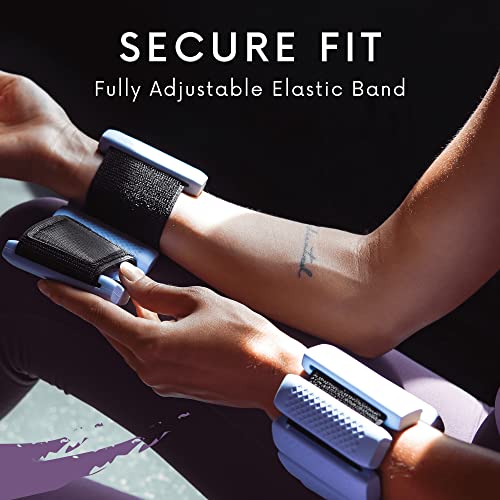 Polyfit Wrist & Ankle Weights - Adjustable Ankle Weights For Women And Men - Yoga, Walking, Running, Dance, Barre, Pilates, Cardio, Aerobics - Pink #TOP2